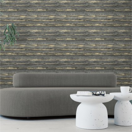 Esselle - Sahara Black and Champagne Wallpaper