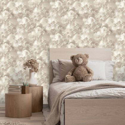 Esselle - Vanilla Skies Neutral Wallpaper