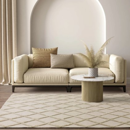 Dixon - Gold Diamond Rug