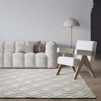 Dixon - Grey Ogee Rug