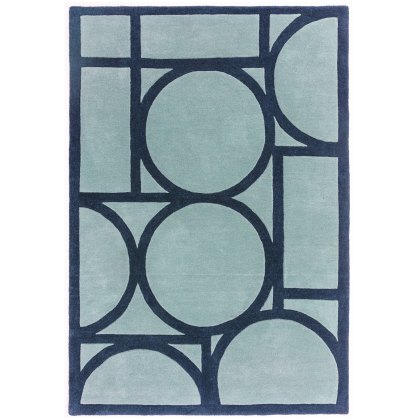 Metro - Blue Rug Metro - Blue Rug