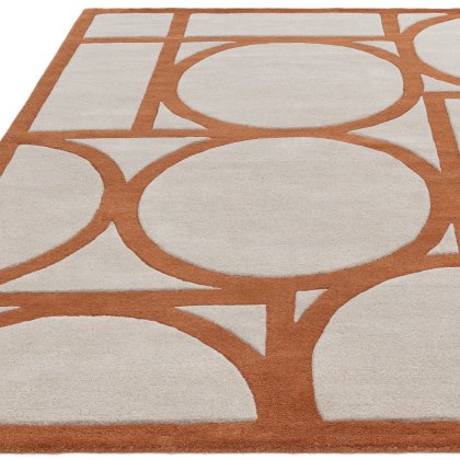 Metro - Rust Rug