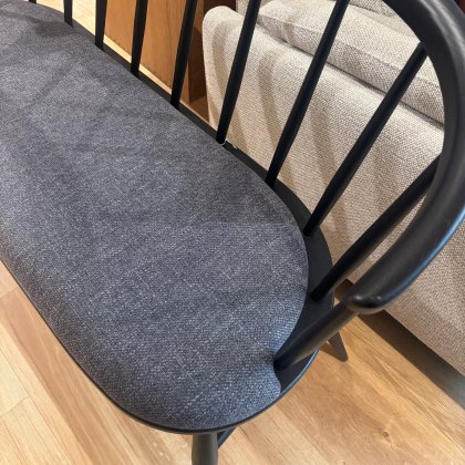 Ercol Heritage - Black Loveseat