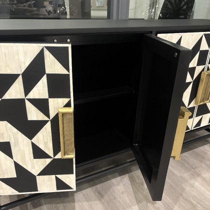 Wolseley - Four Door Buffet Cabinet (Bone Inlay)