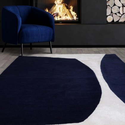 Matrix - Signature Indigo Rug