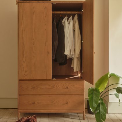 Ercol Salina - 2 Door Wardrobe