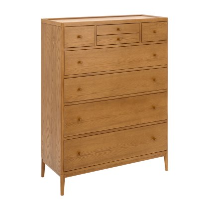 Ercol Salina - 8 Drawer Tall Chest