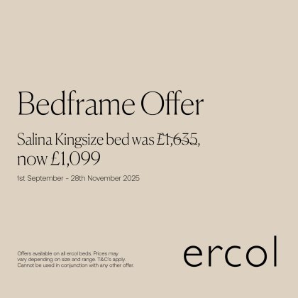 Ercol Salina - Kingsize Bed Frame