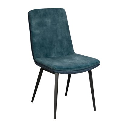Jimmy - Dining Chair (Teal Fabric)