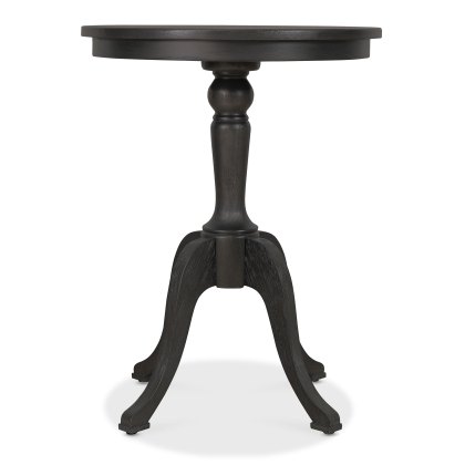 Eternal - Round Lamp Table (Black)