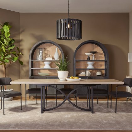 Serenity - Rectangle Dining Table Metal Base Serenity - Rectangle Dining Table Metal Base