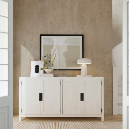 Oasis - Four-Door Sideboard (Cream)