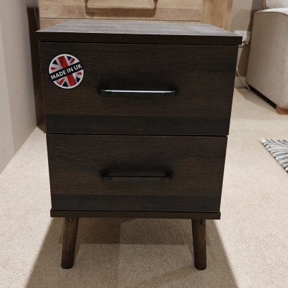 Dorset - 2 Drawer Bedside Cabinet Dorset - 2 Drawer Bedside Cabinet