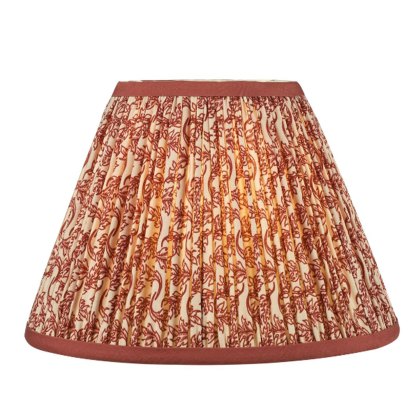 Dar - Esther Red Cotton Empire Shade (25cm)