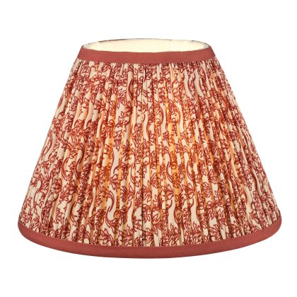 Dar - Esther Red Cotton Empire Shade (25cm)