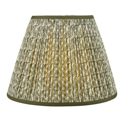 Dar - Esther Green Cotton Empire Shade (35cm)