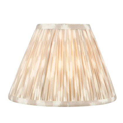 Dar - Ikat Taupe Cotton Empire Shade (25cm)