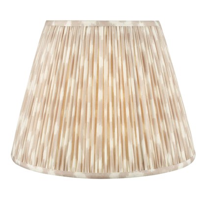 Dar - Ikat Taupe Cotton Empire Shade (40cm)