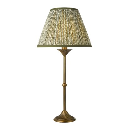 Dar - Lydian Table Lamp (Antique Bronze With Shade) Dar - Lydian Table Lamp (Antique Bronze With Shade)