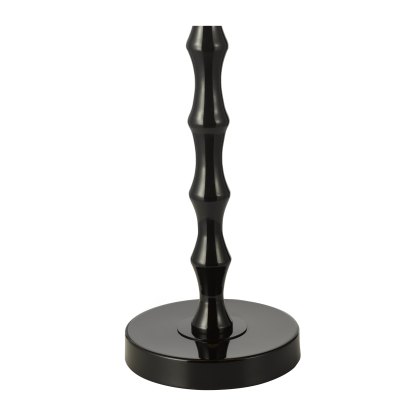 Dar - Siyanda Table Lamp Satin Black Base Only