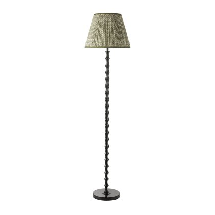 Dar - Siyanda Floor Lamp Satin Black Base Only