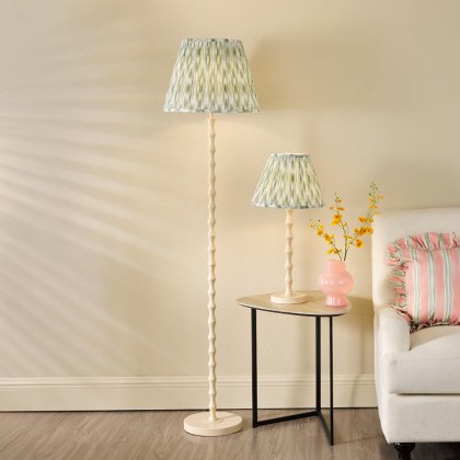 Dar - Siyanda Floor Lamp Cream With Shade
