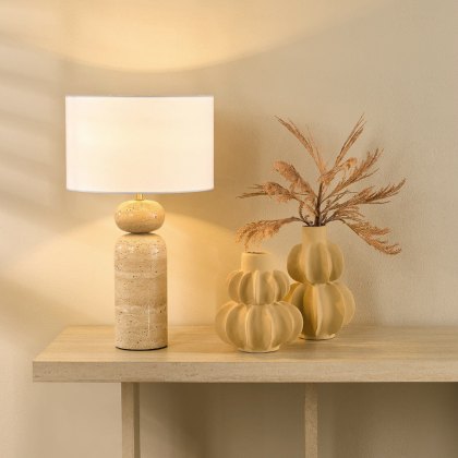 Dar - Soyala Table Lamp Brown Base Only
