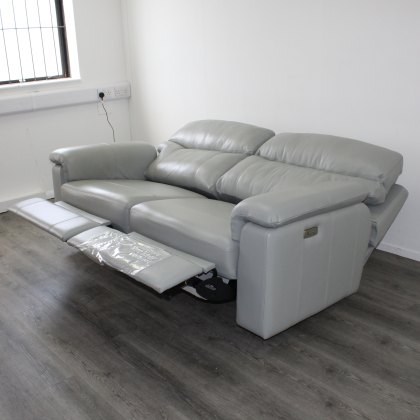 Newbridge - 3 Seater Double Recliner Power Sofa