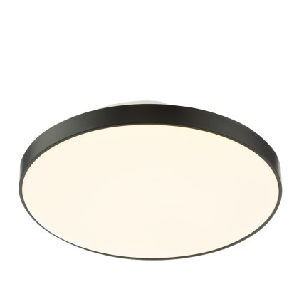 Dar Essien - White Ceiling Light with Black Edge (LED)