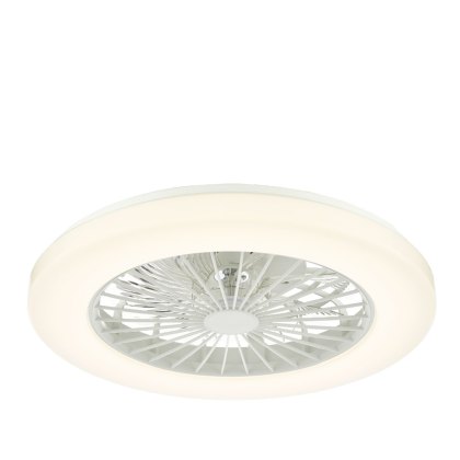 Dar Fan - Flush White LED (Fitting Only)