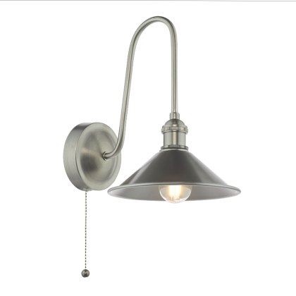 Dar Hadano - Wall Light (Antique Chrome and Antique Pewter) Dar Hadano - Wall Light (Antique Chrome and Antique Pewter)