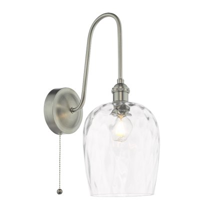 Dar Hadano - Wall Light (Antique Chrome and Glass) Dar Hadano - Wall Light (Antique Chrome and Glass)