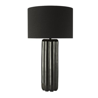 Dar Hebron - Black Table Lamp (With Shade)