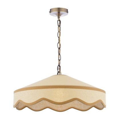 Laura Ashley - Buckenham 1 Light Pendant (Rattan) Laura Ashley - Buckenham 1 Light Pendant (Rattan)