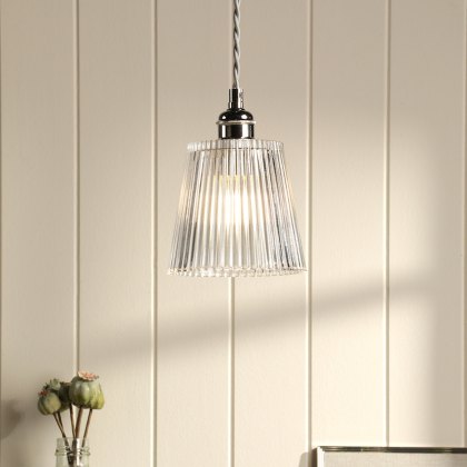 Laura Ashley - Callaghan Pendant (Polished Nickel)