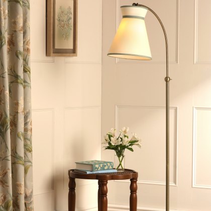 Laura Ashley - Dearham Floor Lamp Antique Brass Laura Ashley - Dearham Floor Lamp Antique Brass