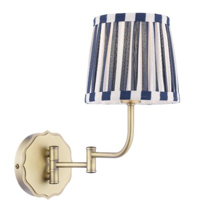 Laura Ashley - Denwick Wall Light (Matt Antique Brass)