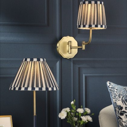 Laura Ashley - Denwick Wall Light (Matt Antique Brass)