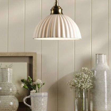 Laura Ashley - Durford Pendant (Matt Antique Brass) Laura Ashley - Durford Pendant (Matt Antique Brass)