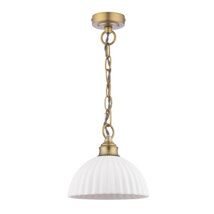 Laura Ashley - Durford Pendant (Matt Antique Brass)