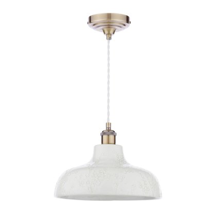 Laura Ashley - Pussywillow Cream Pendant Light