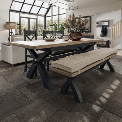Glamorgan - Cross Leg Dining Table