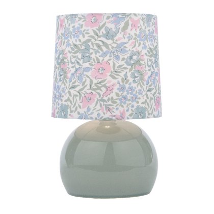 Laura Ashley - Sherston Blue Crackle Glaze Table Lamp