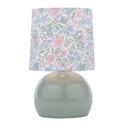 Laura Ashley - Sherston Blue Crackle Glaze Table Lamp