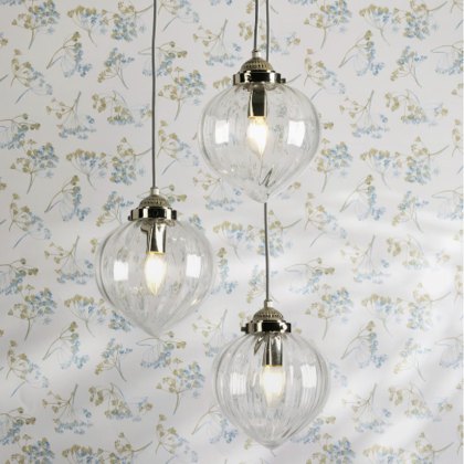 Laura Ashley - Whitham 3 Light Cluster Pendant