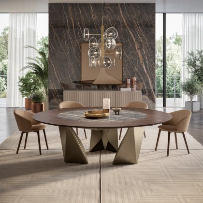 Bontempi Kaleido - Round Dining Table