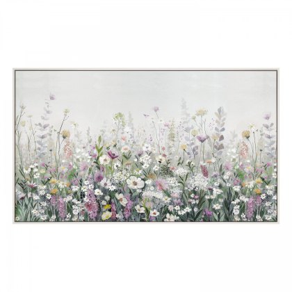 Floral Cascade - Framed Art