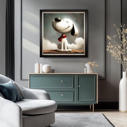 Happiness Is - Framed Canvas