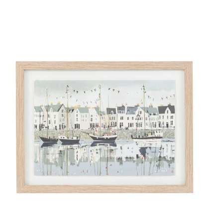 Harbour Life - Framed Art