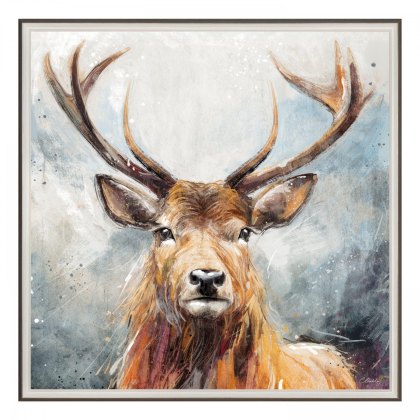 Looking On - Framed Canvas